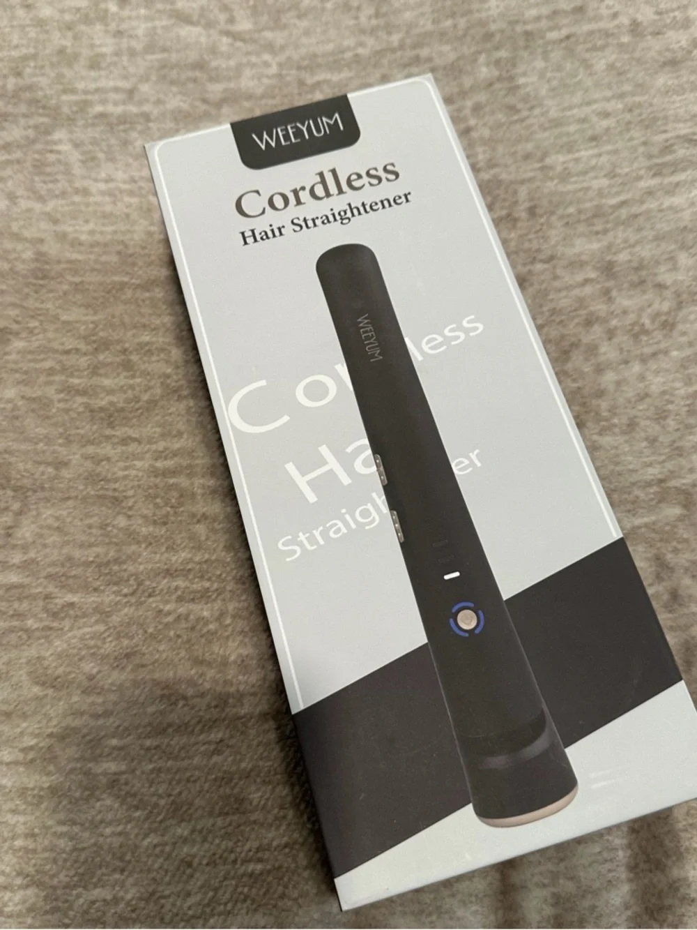 Cordless Hair Straightener and Curler 2 in 1 Wireless Rechargeable #RA5
